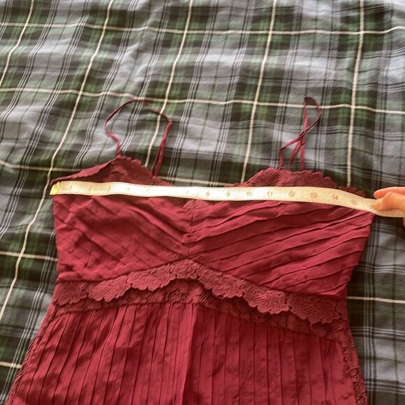 NWT FARM Rio Lace Trim Midi Dress Purple Women Size XS - Picture 14 of 15